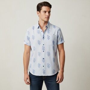 002 SHRRTS: Classic Fit button down shirt size S